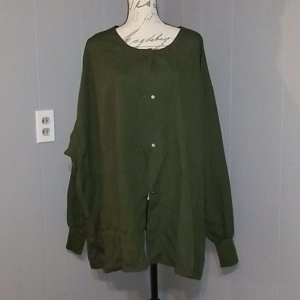 Army Green Scrub Jacket